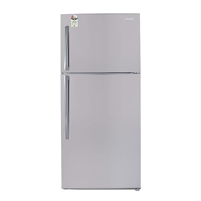 CROMA 541 L 2 Star (2020) Inverter Frost Free Double Door Refrigerator (CRAR2525, Silver)(OPEN BOX) CROMA 541 L 2 Star (2020) Inverter Frost Free Double Door Refrigerator (CRAR2525, Silver)(OPEN BOX)